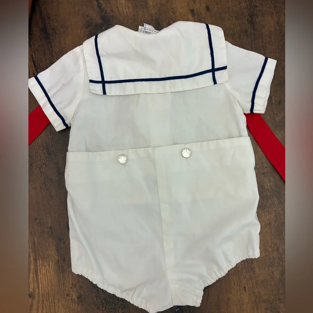 Vintage Baby Sailor Outfit